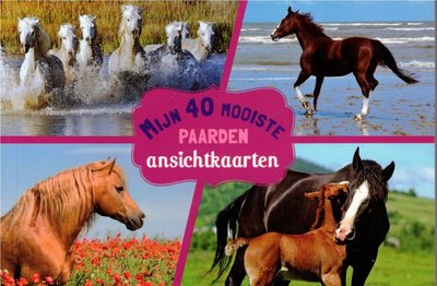 Mijn 40 mooiste paarden ansichtkaarten - Nieuwstaat