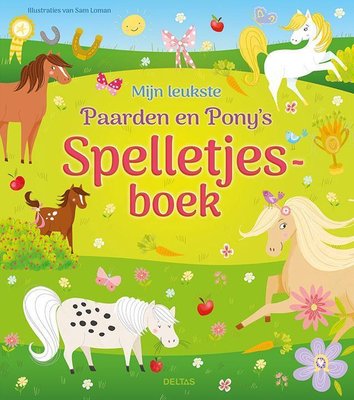Mijn leukste Paarden en Pony's spelletjesboek ( Nieuwstaat )